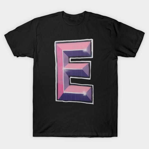 E T-Shirt by FolkBloke